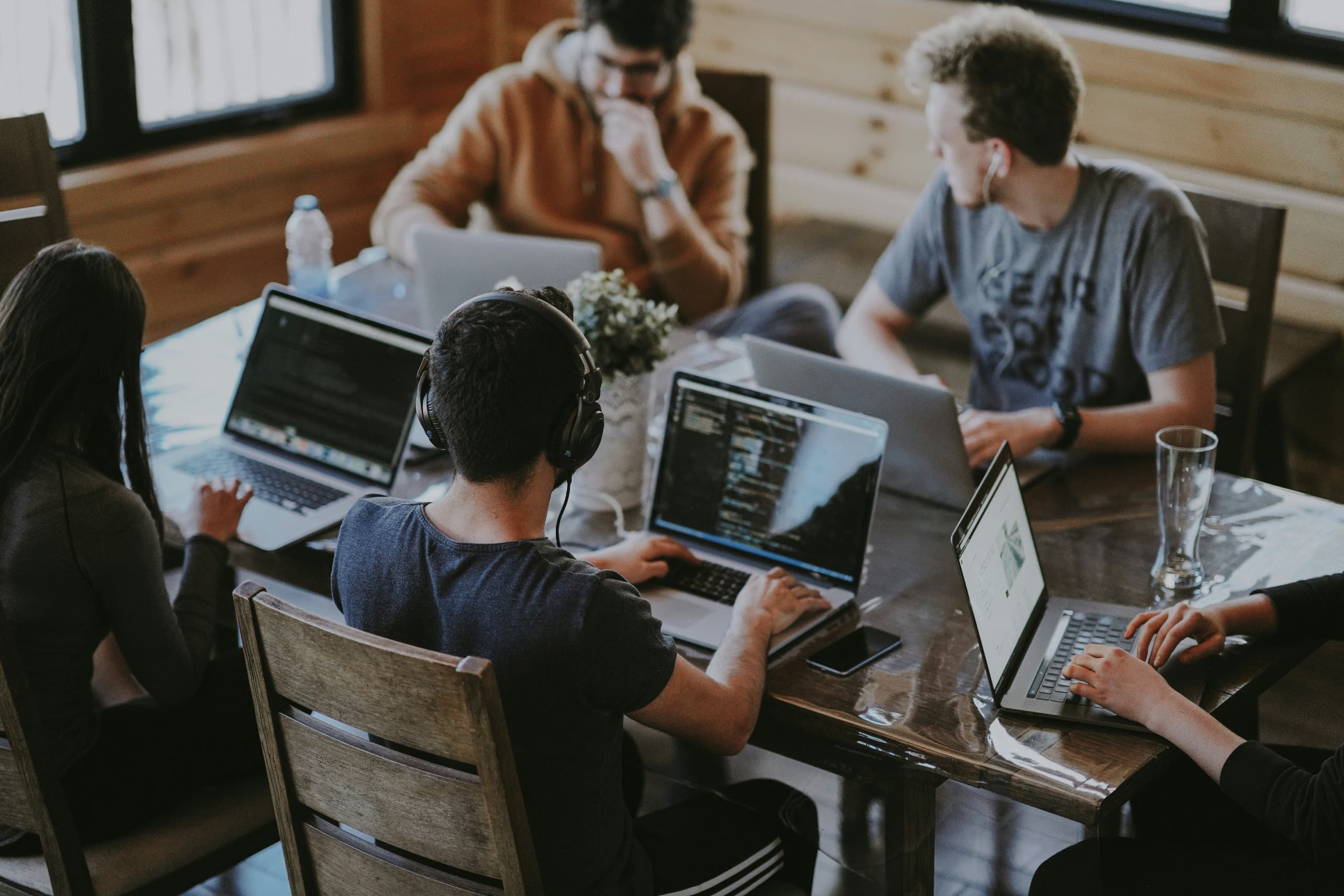 The Devstrike team at work